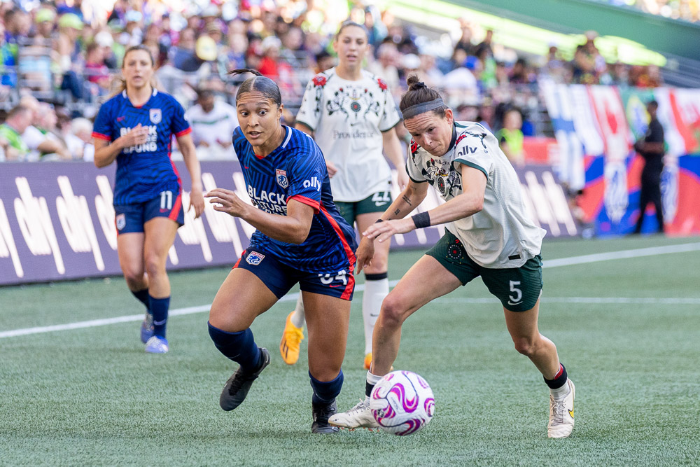 OL Reign vs Portland Thorn 2-0 6/3/23 - Double Header