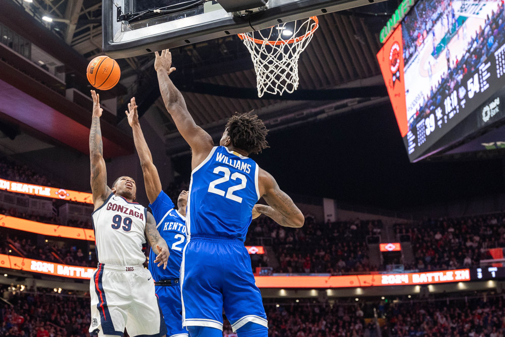 Gonzaga buldons Mens Basketball vs Kentucky 89-90