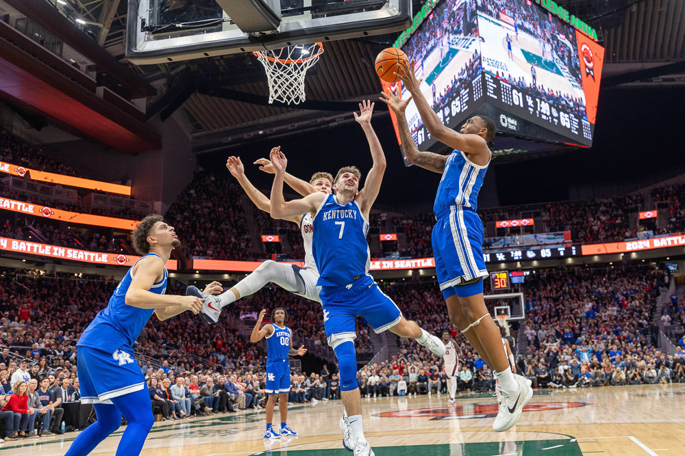Gonzaga buldons Mens Basketball vs Kentucky 89-90