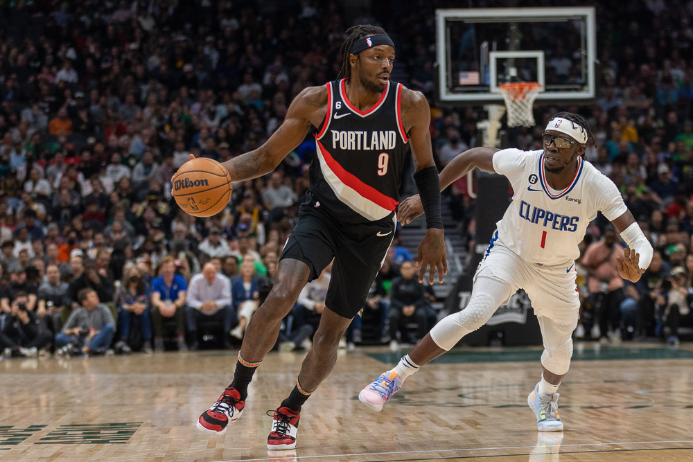 LA Clippers vs Portland Trailblazers 102-97 10/3/22