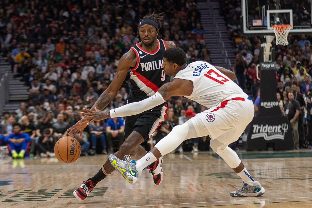 LA Clippers vs Portland Trailblazers 102-97 10/3/22