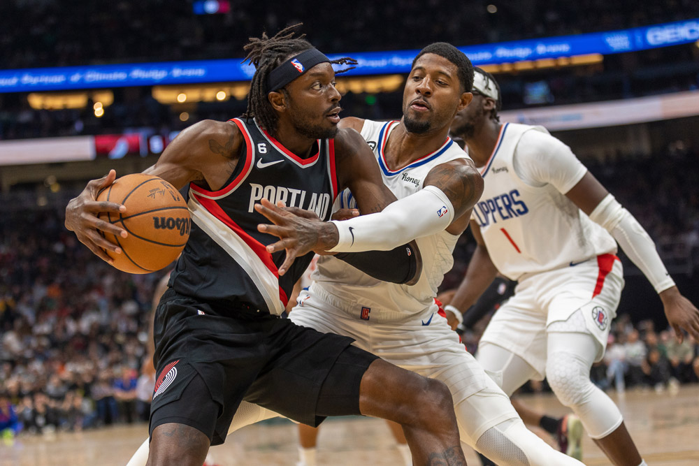 LA Clippers vs Portland Trailblazers 102-97 10/3/22