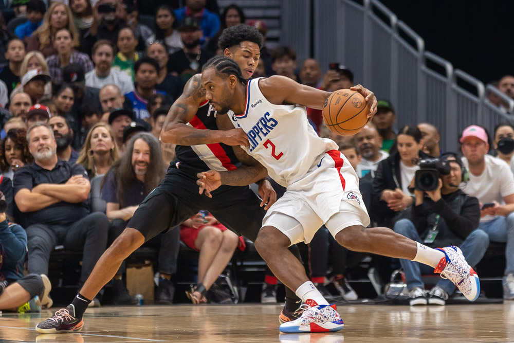LA Clippers vs Portland Trailblazers 102-97 10/3/22