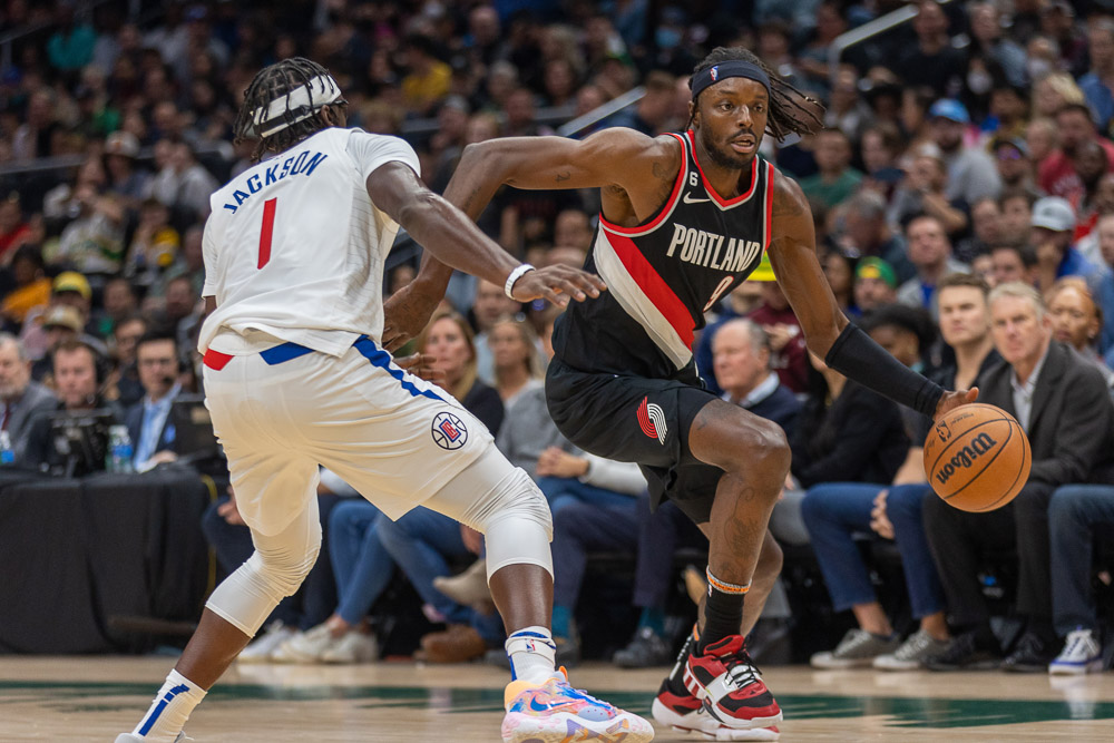 LA Clippers vs Portland Trailblazers 102-97 10/3/22