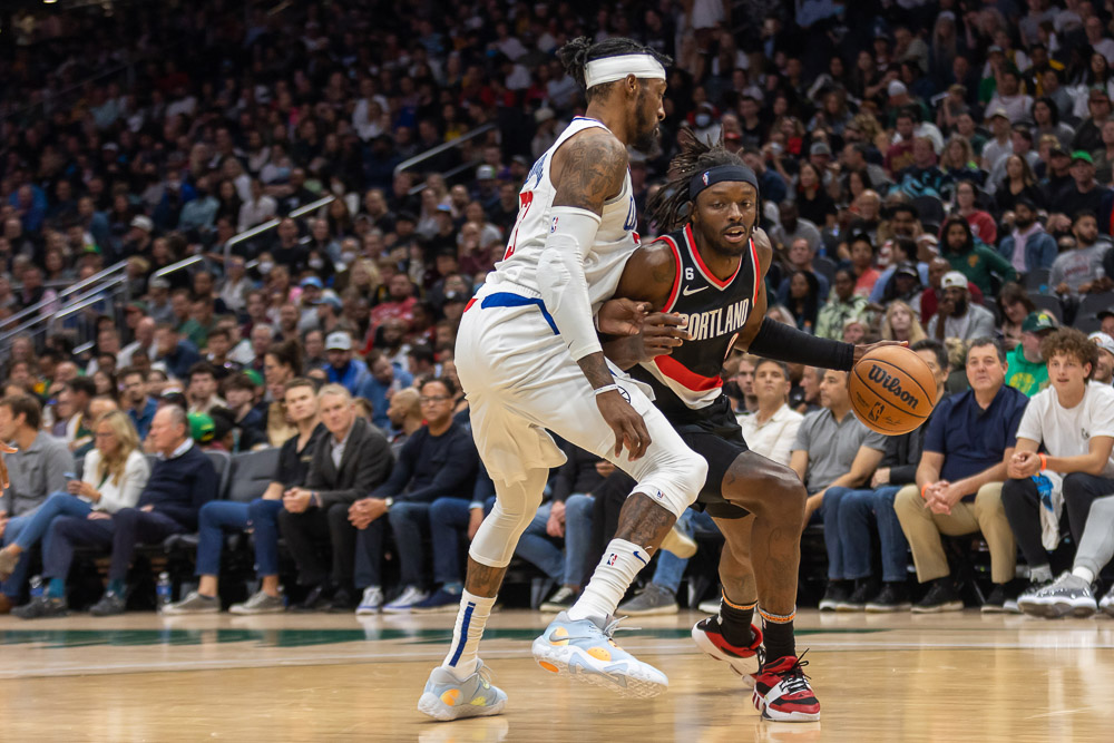 LA Clippers vs Portland Trailblazers 102-97 10/3/22