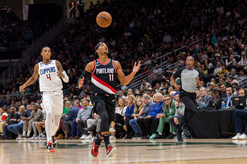 LA Clippers vs Portland Trailblazers 102-97 10/3/22