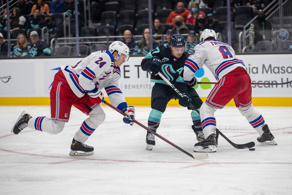 Seattle Kraken vs. NY Rangers 1-3 10/31/21