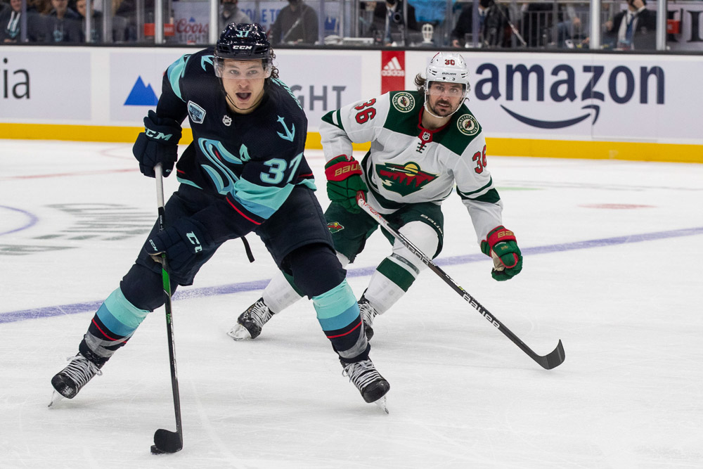 Seattle Kraken vs. Minnesota Wild 2-4 11/13/21