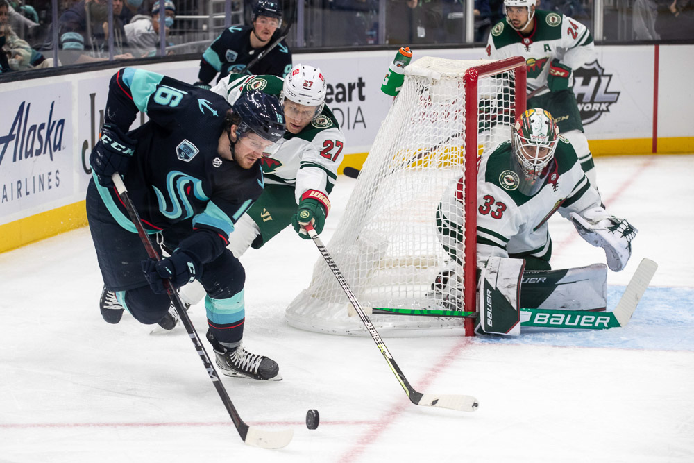 Seattle Kraken vs. Minnesota Wild 2-4 11/13/21