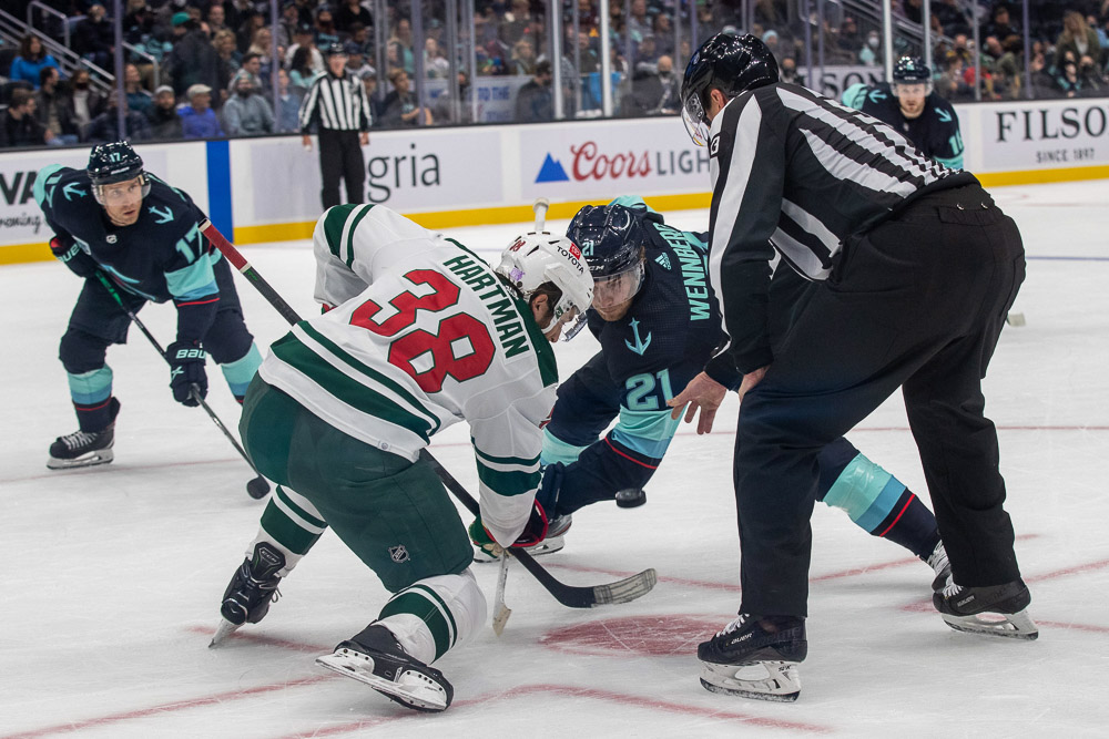 Seattle Kraken vs. Minnesota Wild 2-4 11/13/21